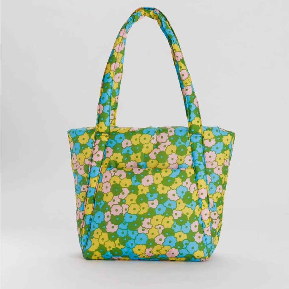 Like New BAGGU Puffy Mini Tote Flowerbed